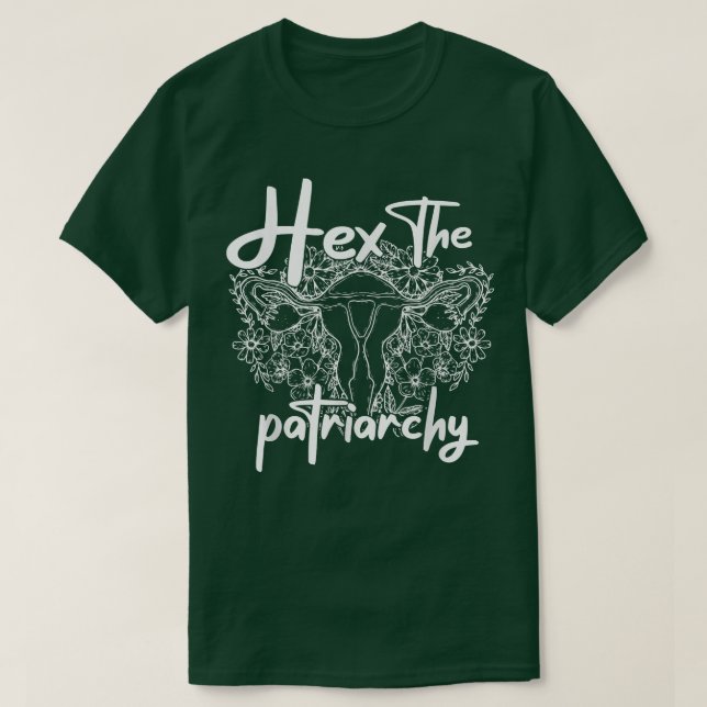 He The Patriarchy Feminism Witch Wicca Feminist Wi T-Shirt (Design Front)