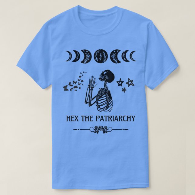 He The Patriarchy Witchcraft Goth Alt Aesthetic Fe T-Shirt (Design Front)