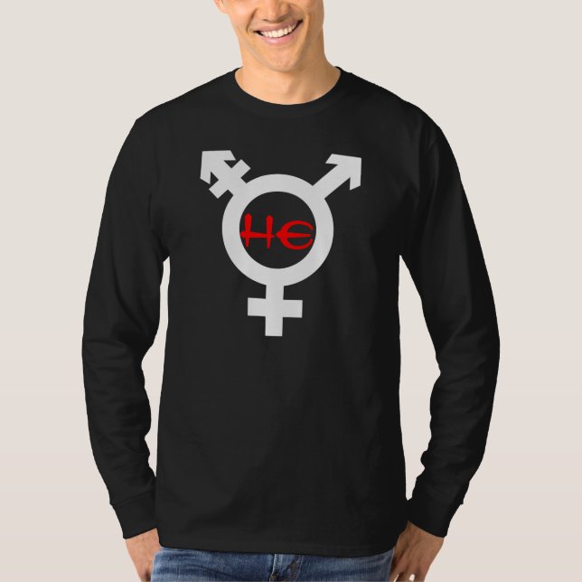 He Transgender T-Shirt (Front)