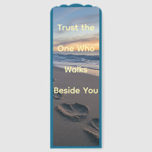 He Walks Beside You Bookmark