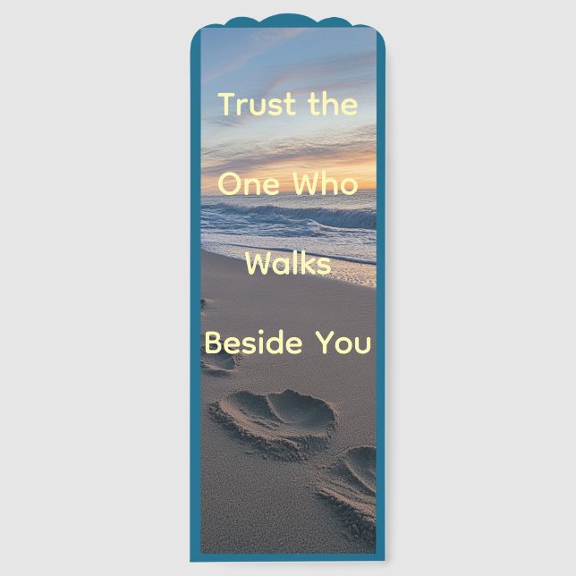 He Walks Beside You Bookmark (Front)