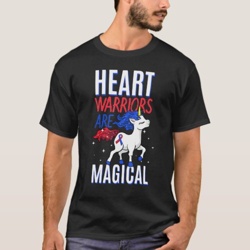 He Warrior Magical Unicorn Red And Blue Great Vess T_Shirt