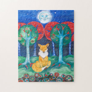 'He Who Knows' Fairytale Woodland Fox Puzzle