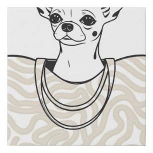 He Who Should Not Be Bagged Faux Canvas Print