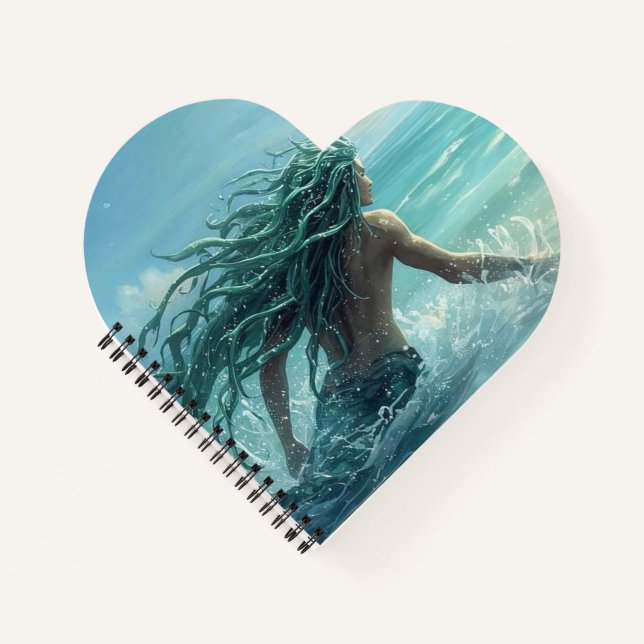 He Who Walks the Shallow Sea Notebook (Front)