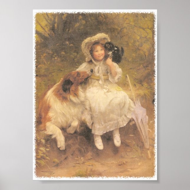 He Won't Hurt You Digital Altered Poster (Front)