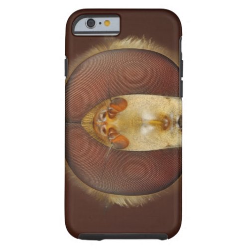 Head and Compound Eyes of a Hover Fly Tough iPhone 6 Case