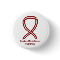 Head and Neck Awareness Ribbon Pin Buttons
