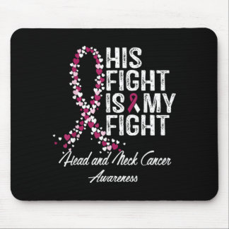 Head and Neck Cancer Awareness Fight is Suprt Mouse Pad