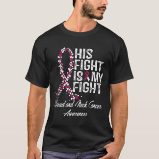 Head and Neck Cancer Awareness Fight is Suprt T-Shirt