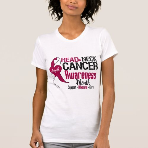 Head and Neck Cancer Awareness Month T_Shirt