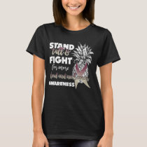 head and neck cancer awareness pineapple stand tal T-Shirt