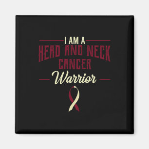 Head And Neck Cancer Awareness Supporter Oral Nasa Magnet