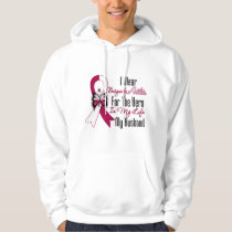 Head and Neck Cancer Hero My Husband Hoodie