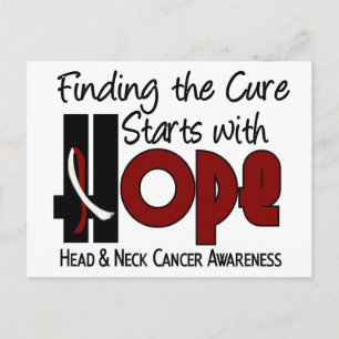 Head and Neck Cancer HOPE 4 Postcard