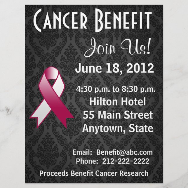 Head and Neck Cancer Personalized Benefit Flyer (Front)