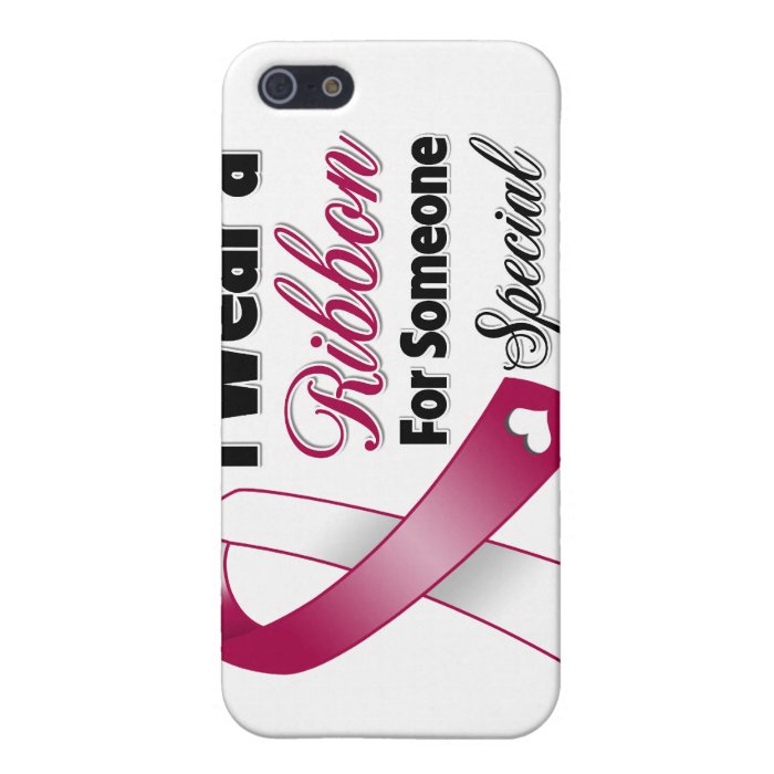 Head and Neck Cancer Ribbon Someone Special Covers For iPhone 5