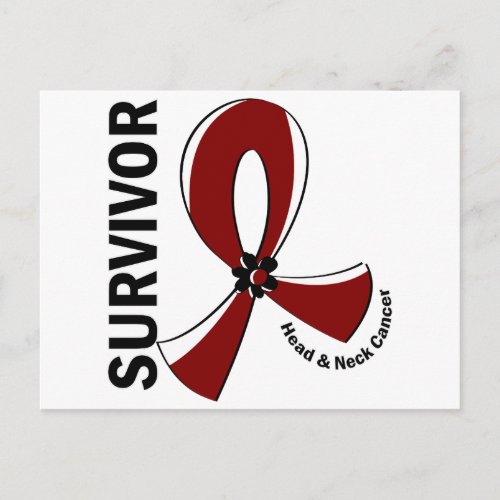 Head and Neck Cancer Survivor 12 Postcard