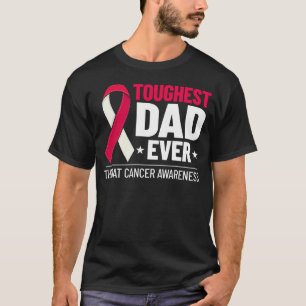 Head and Neck Throat Cancer Ribbon Survivor T-Shirt