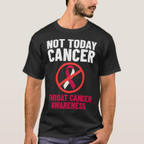 Head and Neck Throat Cancer Ribbon Survivor T-Shirt