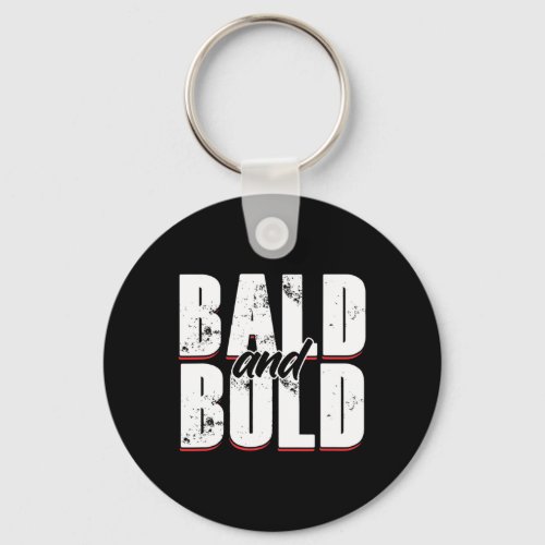 Head Bald Bald Carrier Alopecia Bald Head Gift  Keychain