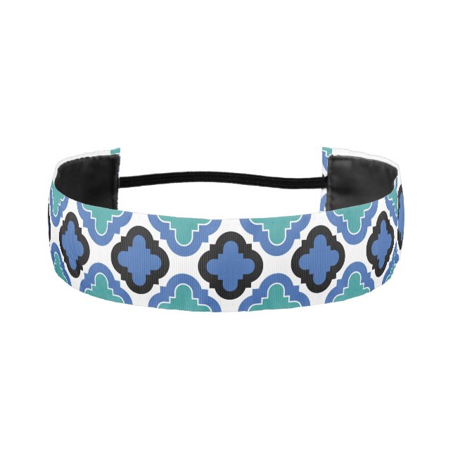 Head band blue pattern (Front)
