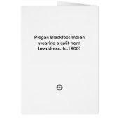 Head Carry (Native American) Cards (Back)