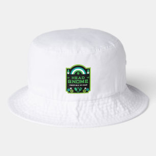 Head Garden Gnome Gardener Bucket Hat