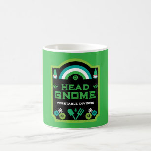 Head Garden Gnome Gardener Color Morph Mug