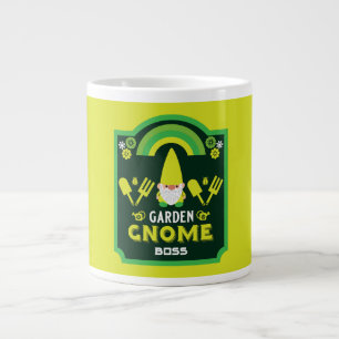 Head Garden Gnome Gardener Giant Coffee Mug