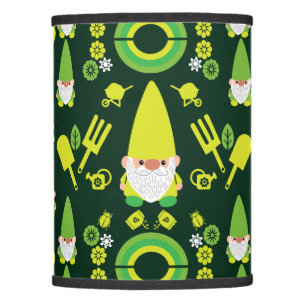 Head Garden Gnome Gardener Lamp Shade