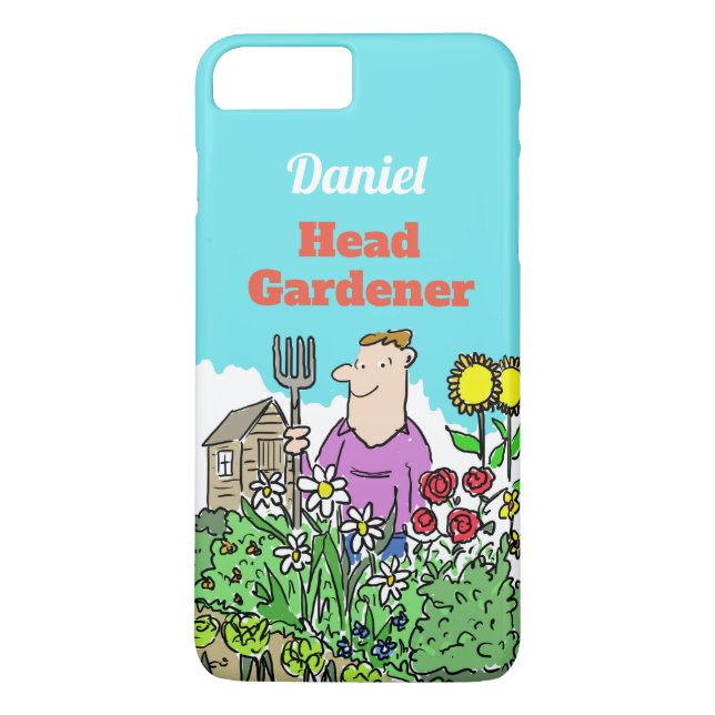 Head Gardener. Add Your Name Choice Case-Mate iPhone Case (Back)