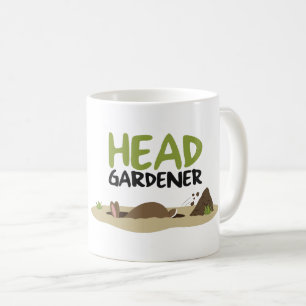 Head Gardener Illustration Coffee Mug