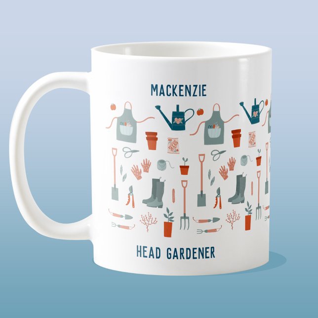 Head Gardener Personalized Coffee Mug (Creator Uploaded)