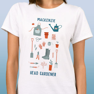 Head Gardener Personalized T-Shirt