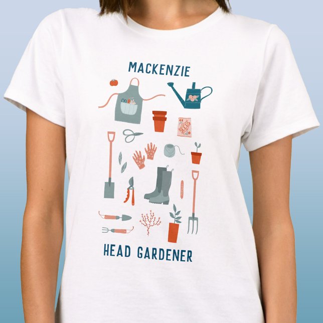 Head Gardener Personalized T-Shirt (Creator Uploaded)