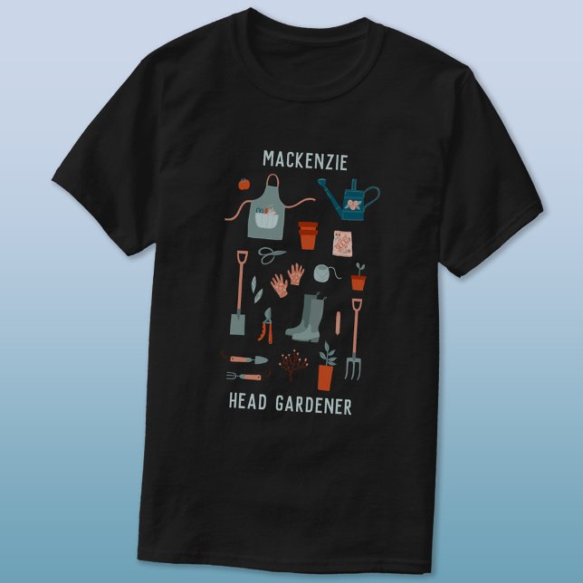 Head Gardener Personalized T-Shirt (Creator Uploaded)