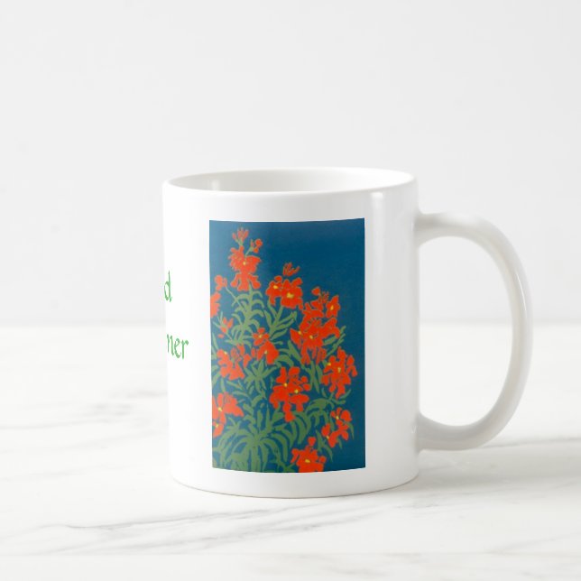 Head Gardener's 'Wallflower' Mug (Right)