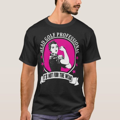 Head Golf Professional badminton racket gift idea  T_Shirt
