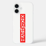 Head Honcho Stamp iPhone 16 Case
