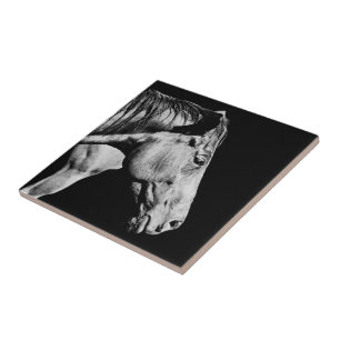 head horse's leg ceramic tile