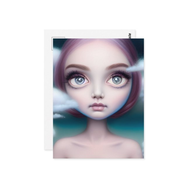 Head in the Clouds Postcard (Front/Back In Situ)