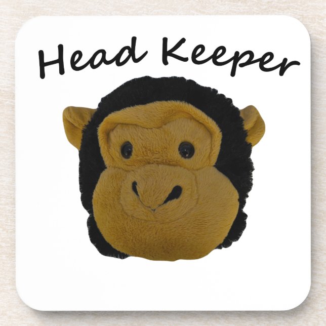 Head Keeper Beverage Coaster (Front)