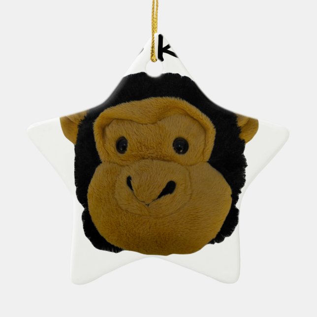 Head Keeper Ceramic Ornament (Front)