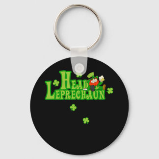 Head Leprechaun Keychain