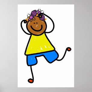Head Lice Kid Poster