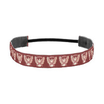 Head & Neck Cancer Awareness Ribbon Angel Headband