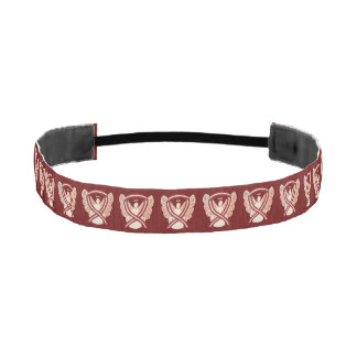 Head & Neck Cancer Awareness Ribbon Angel Headband