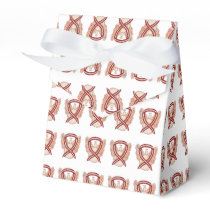 Head/Neck Cancer Awareness Ribbon Party Favor Box