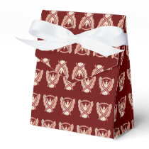 Head/Neck Cancer Awareness Ribbon Party Favor Box